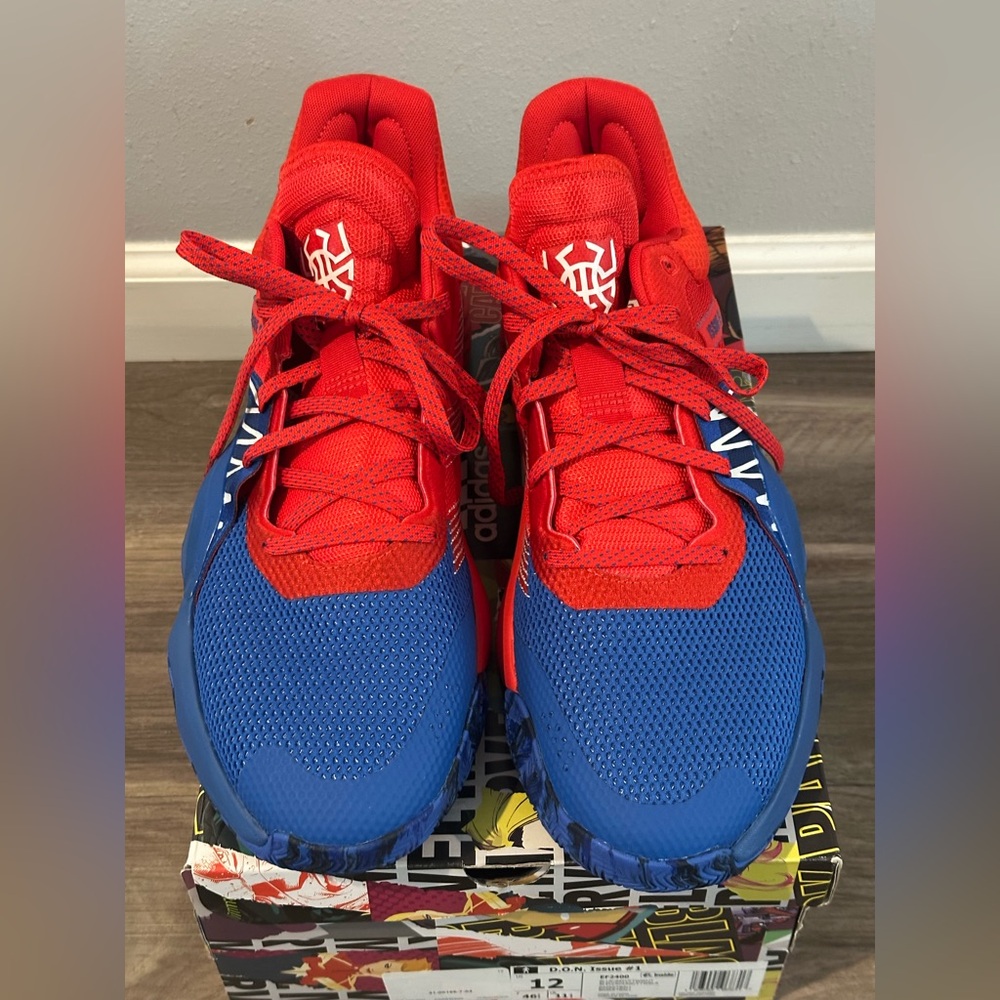 ADIDAS D.O.N. Issue #1 Amazing Spider Man. Size 12. - Picture 4 of 7